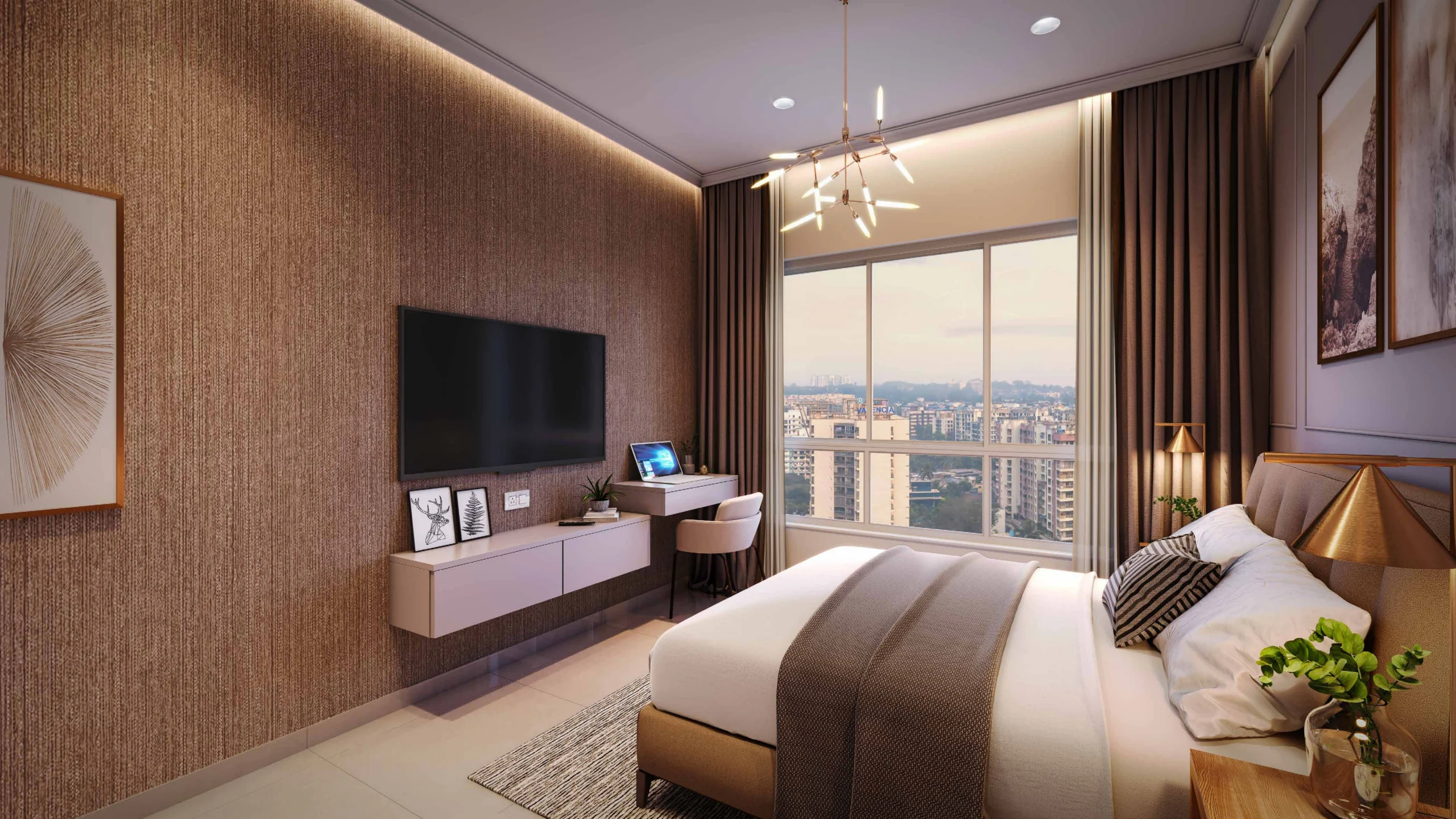 Kalpataru One Living Room